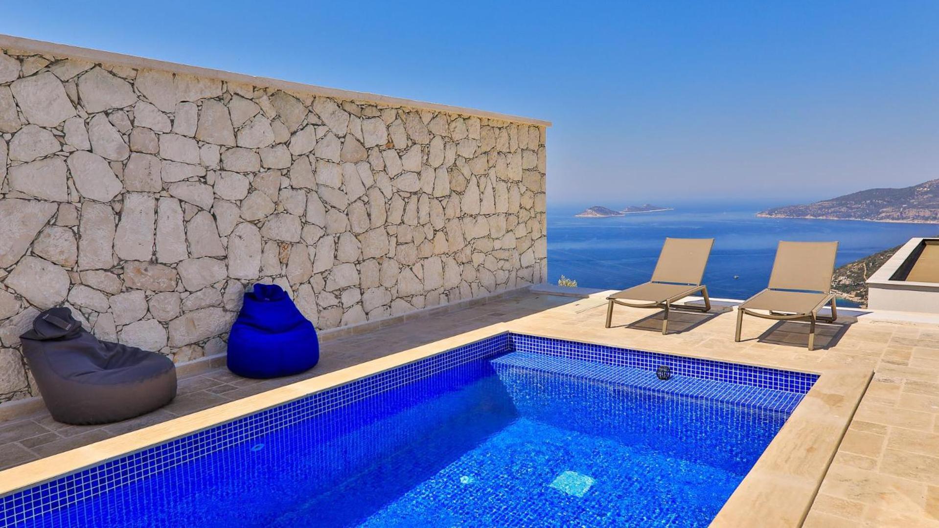 1 Bedroom Seaview 9298 * Kalkan